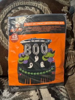 Trunk or treat set new