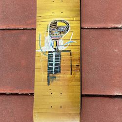 Jean-Michel Basquiat “Gold Griot” The Skateroom Skateboard Skate Deck Brand New