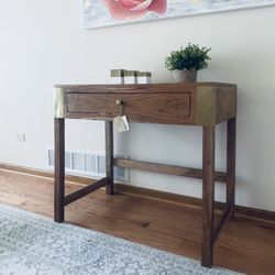 Farmhouse Wooden Table 