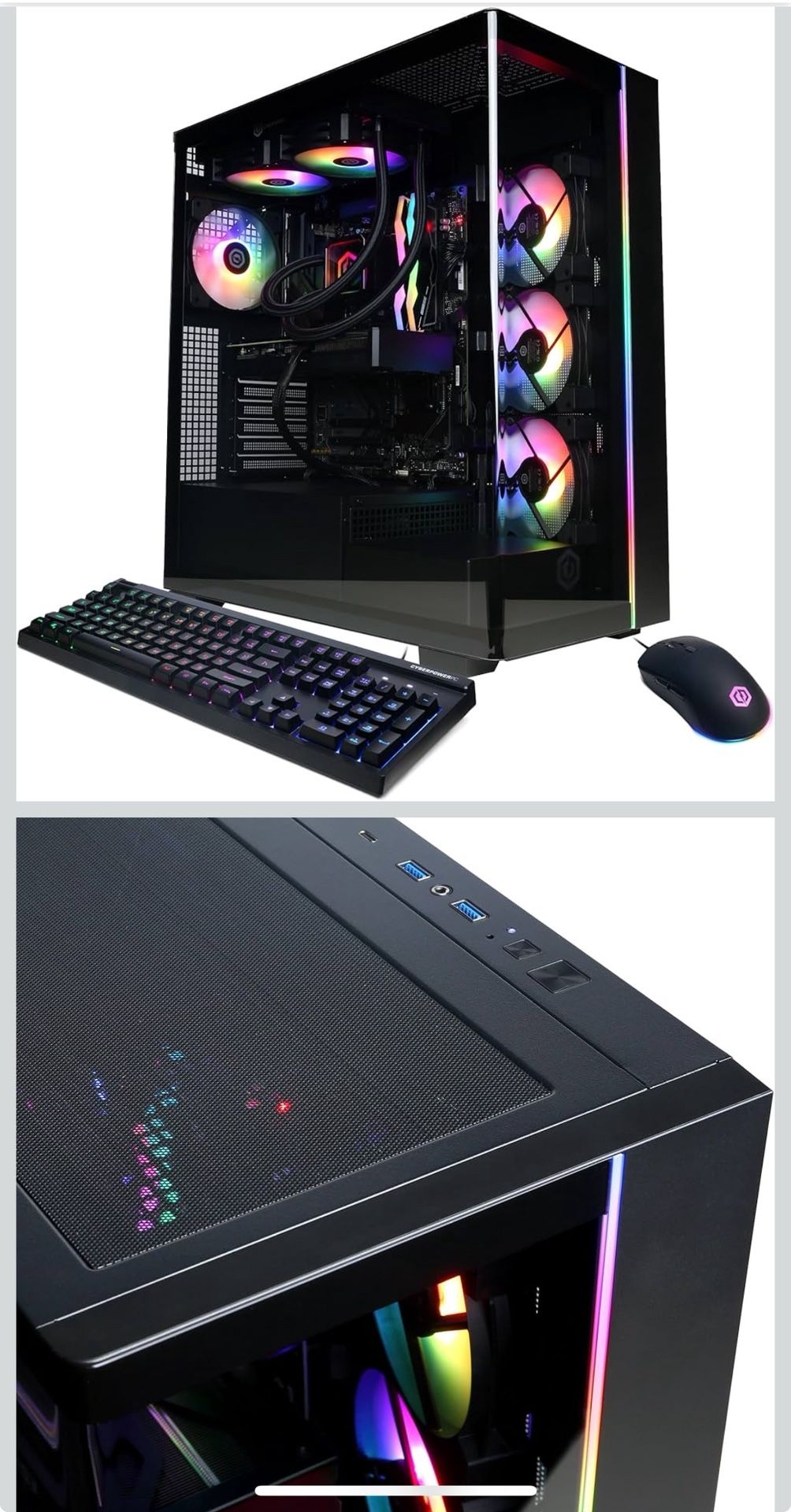 Gaming Pc And Monitor