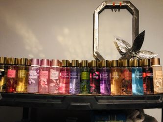 $10 each Victoria secret Mist spray it’s 250mp each bottle and pick up Gahanna