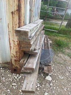 Reclaimed Weathered Lumber Boards Lot