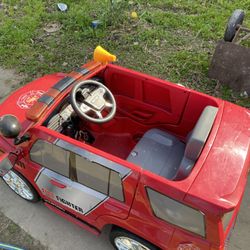 Fire Truck Ride on $175 Has Lights N Sirens $175