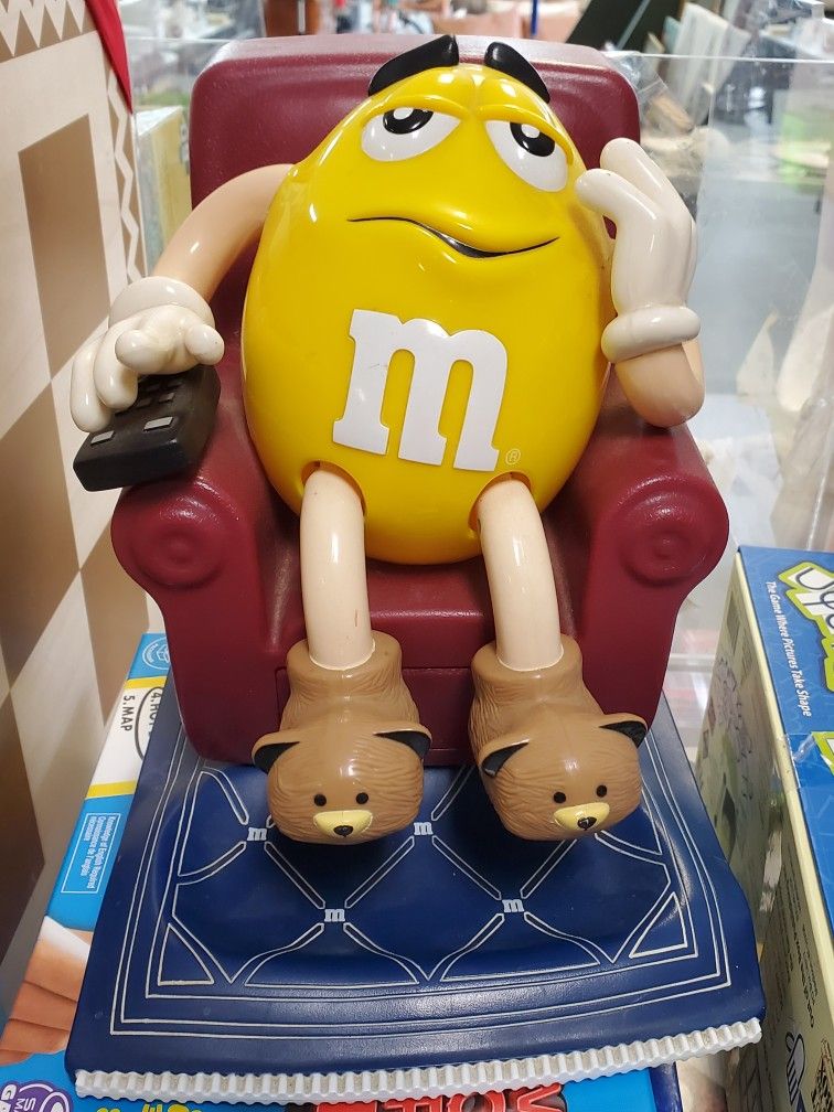 M & M Candy Dispenser/ Clean/ Preowned