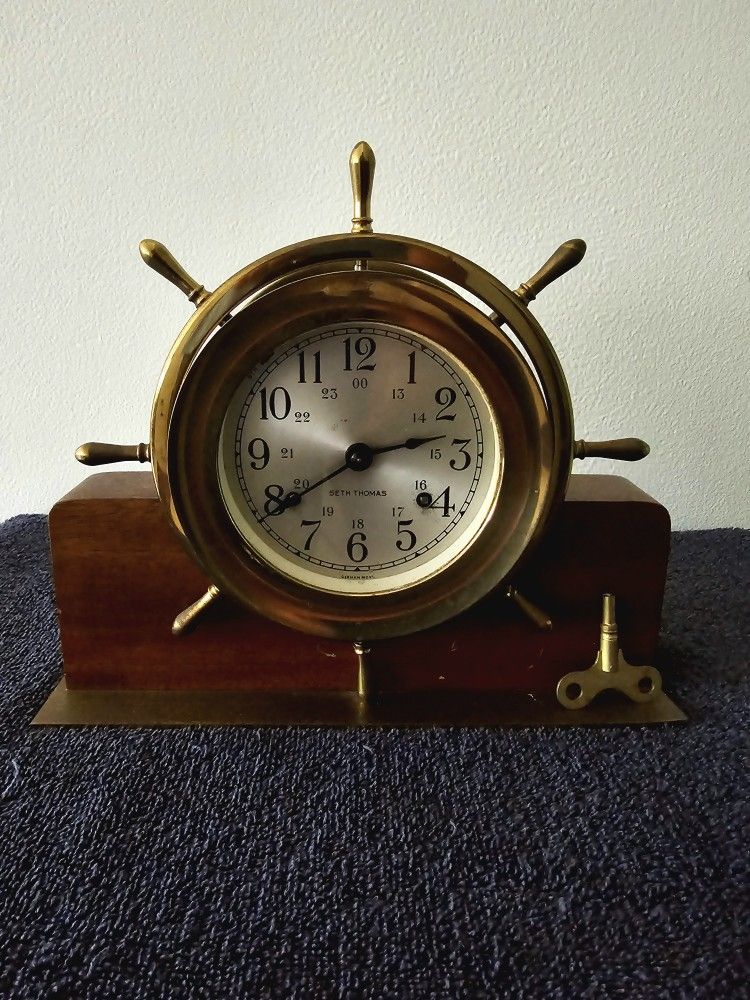 Seth Thomas Helmsman Antique Clock
