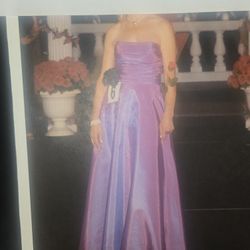 Purple Dress For Special Event 