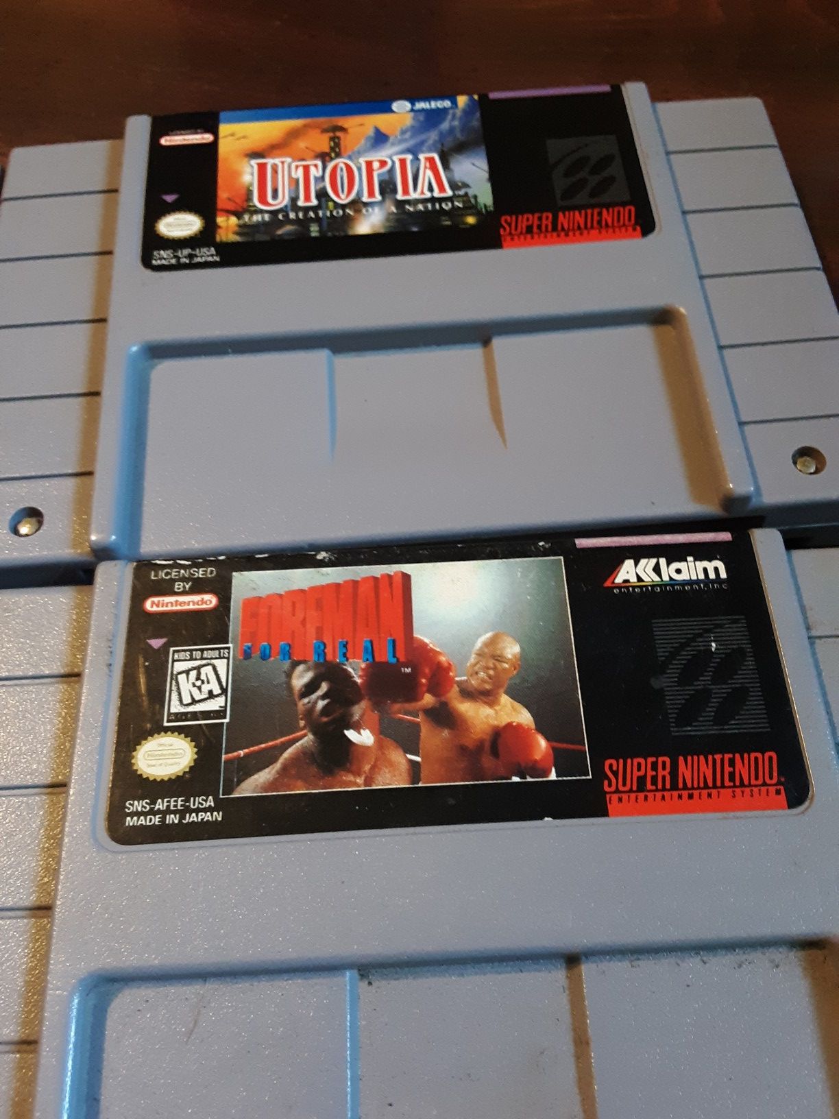 Super Nintendo lot