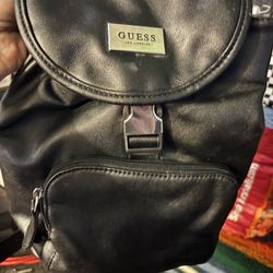 Guess - Backpack Purse - Women’s - Faux Leather - Black