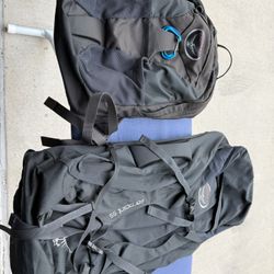 50L Backpacking Back Pack With Day Bag