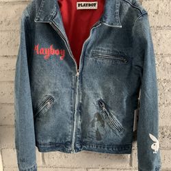 Playboy By PacSun Lost Years Denim Jacket Sz Small 