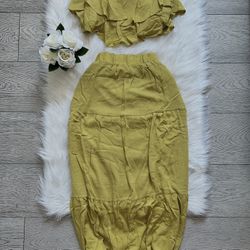 Citrus Skirt Set (small-large)