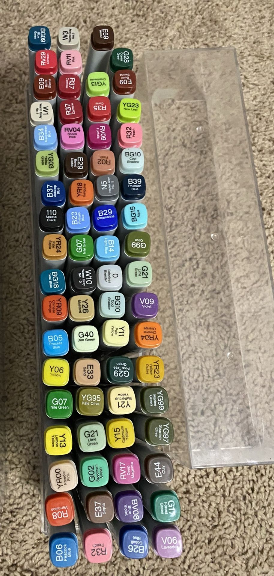 Copic Marker Color a Set everything