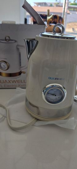 Retro Electric Kettle, 1.7L 304 Stainless Steel