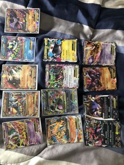 13 Pokémon EX cards