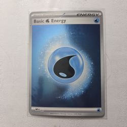 Pokemon Water Energy 003 Holo Foil