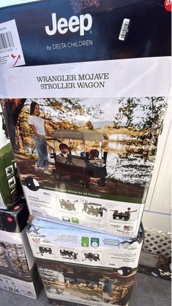 Jeep wagon stroller mojave