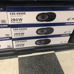 Alpine 6x9 On Sale Today For 59.99