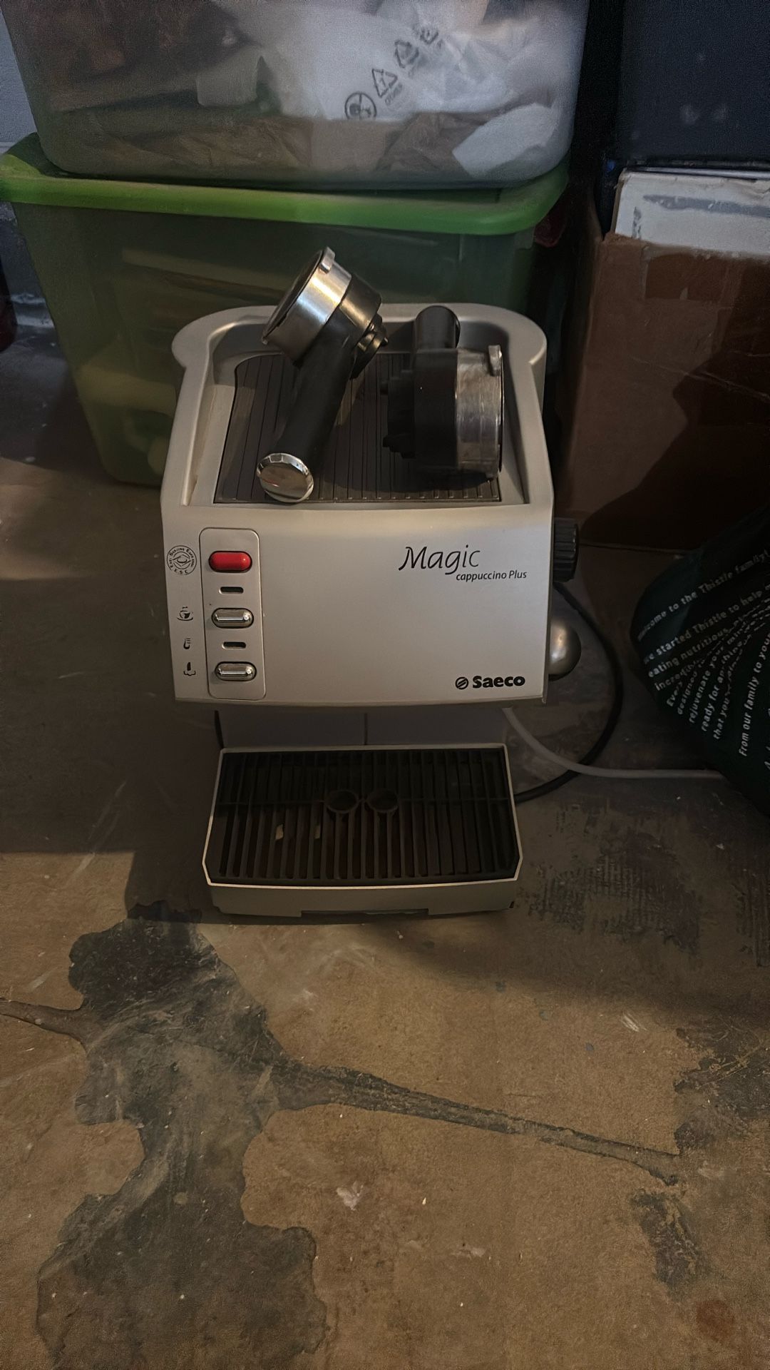 Saeco Espresso And Cappuccino Machine