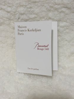 Maison Francis Kurkdjian Paris Baccarat Rouge 540 EDP sample 2ml