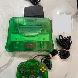 Nintendo 64 N64 Jungle Green 