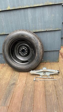 New spare temp tire with jack