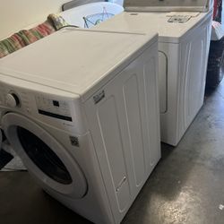 Pair Of Working Washer And Dryer