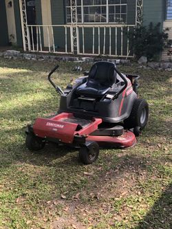 Craftsman ZTS 7000 Zero Turn Mower 52 Deck for Sale in San Antonio TX OfferUp