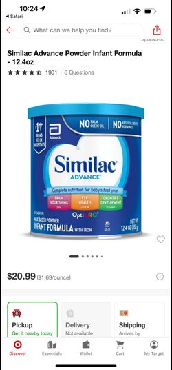 Similac Advance Formula