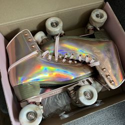 Impala Rollerskates - Pink holographic 