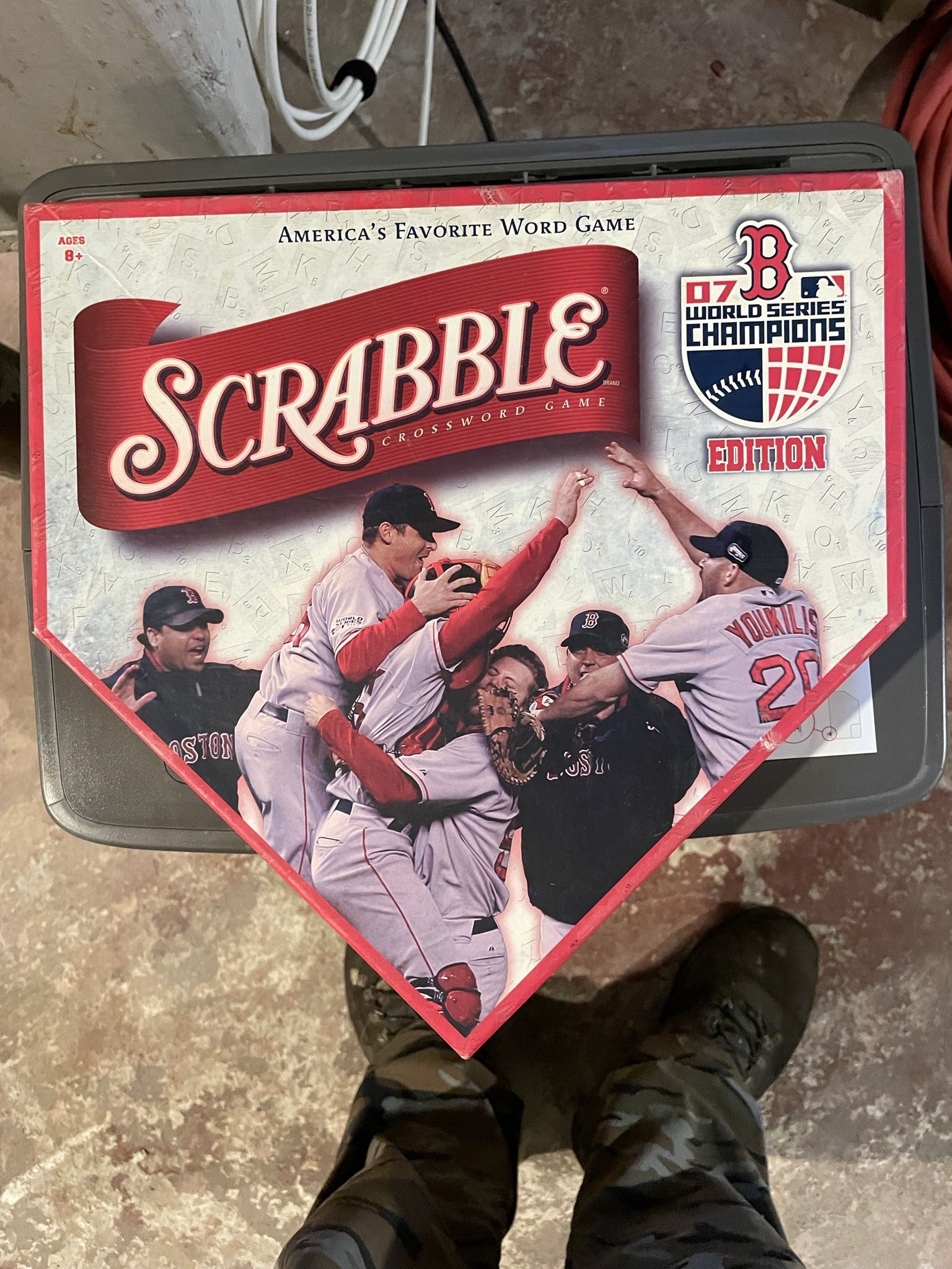 Scrabble Baseball 2007 Boston Red Sox Edition Board Game 