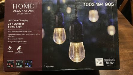 LED Color Chamging 24ft Steing Lights