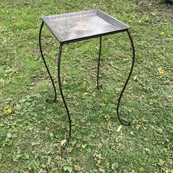 Square Iron Plant Stand