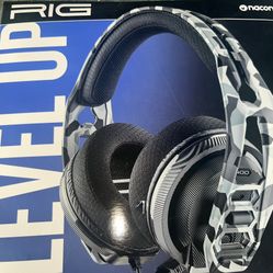 New RIG Came Gaming Headset 3.5mm Jack  Great For PS4