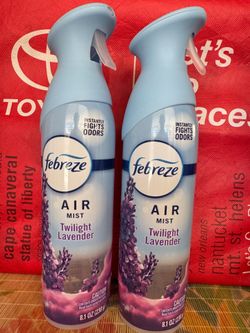 Febreze air mist - twilight lavender scent