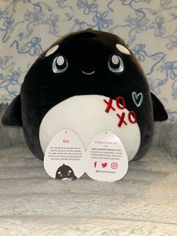 Kai the Whale Valentines Day Squishmallow