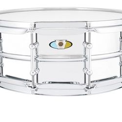 Ludwig Supralite Steel Snare Drum 6.5”x14”