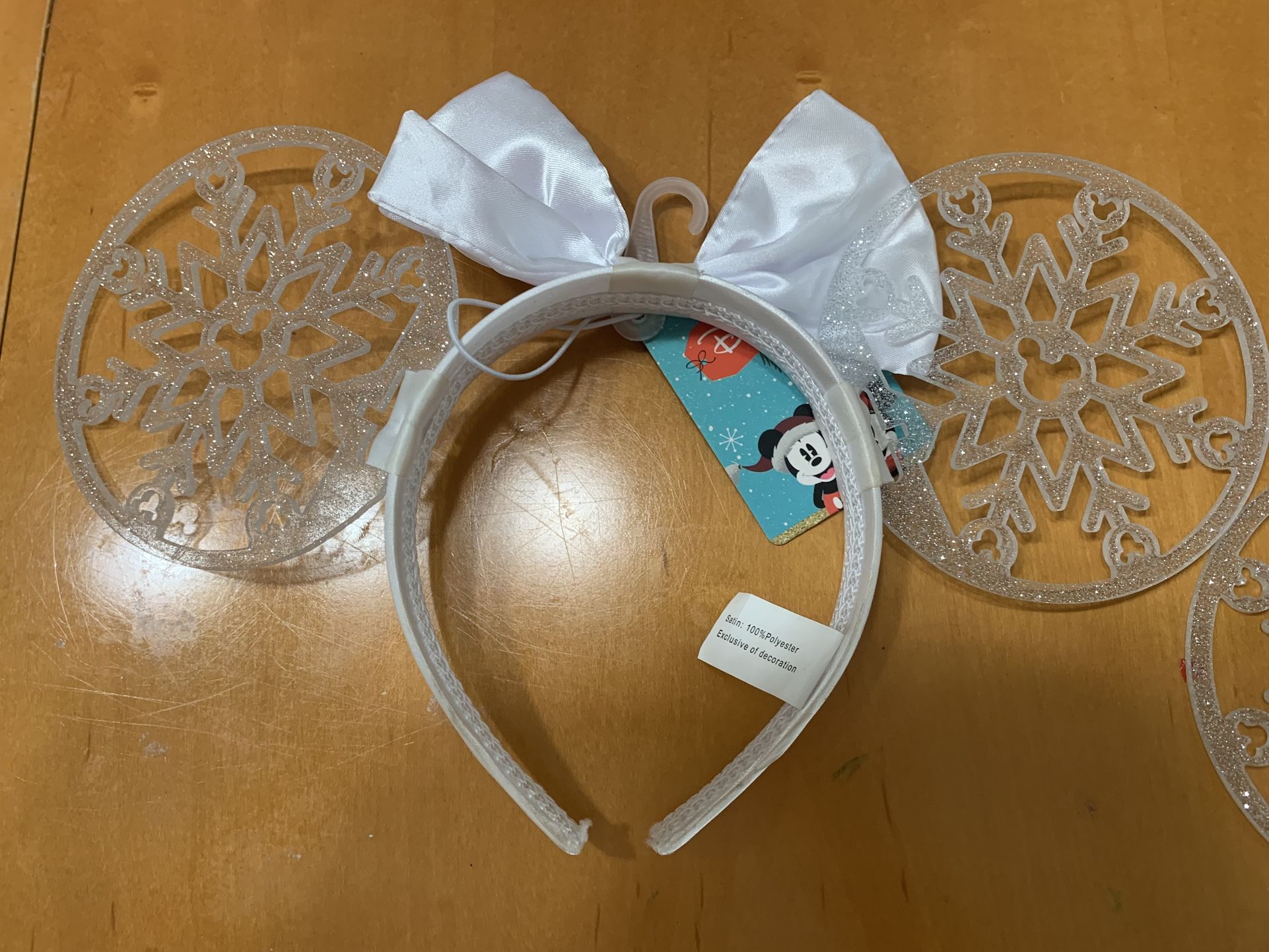 Disney Minnie Mouse snowflake Minnie ears brand new Coral Springs 33071 2 available $20 each