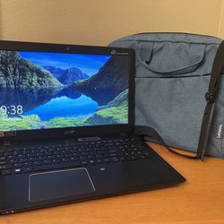 ACER Aspire Laptop core i3 with Windows 10 and Carrying Case