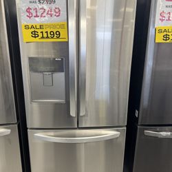 LG 30” Stainless Steel French Door Refrigerator 