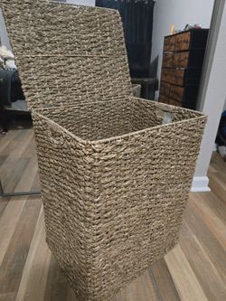 Huge heavy-duty laundry basket.