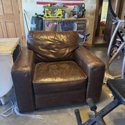 Giant Leather Chair