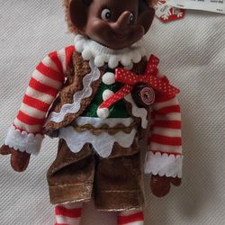 African American Elf Doll