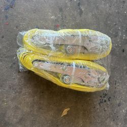4”x27’ Ratchets And Straps