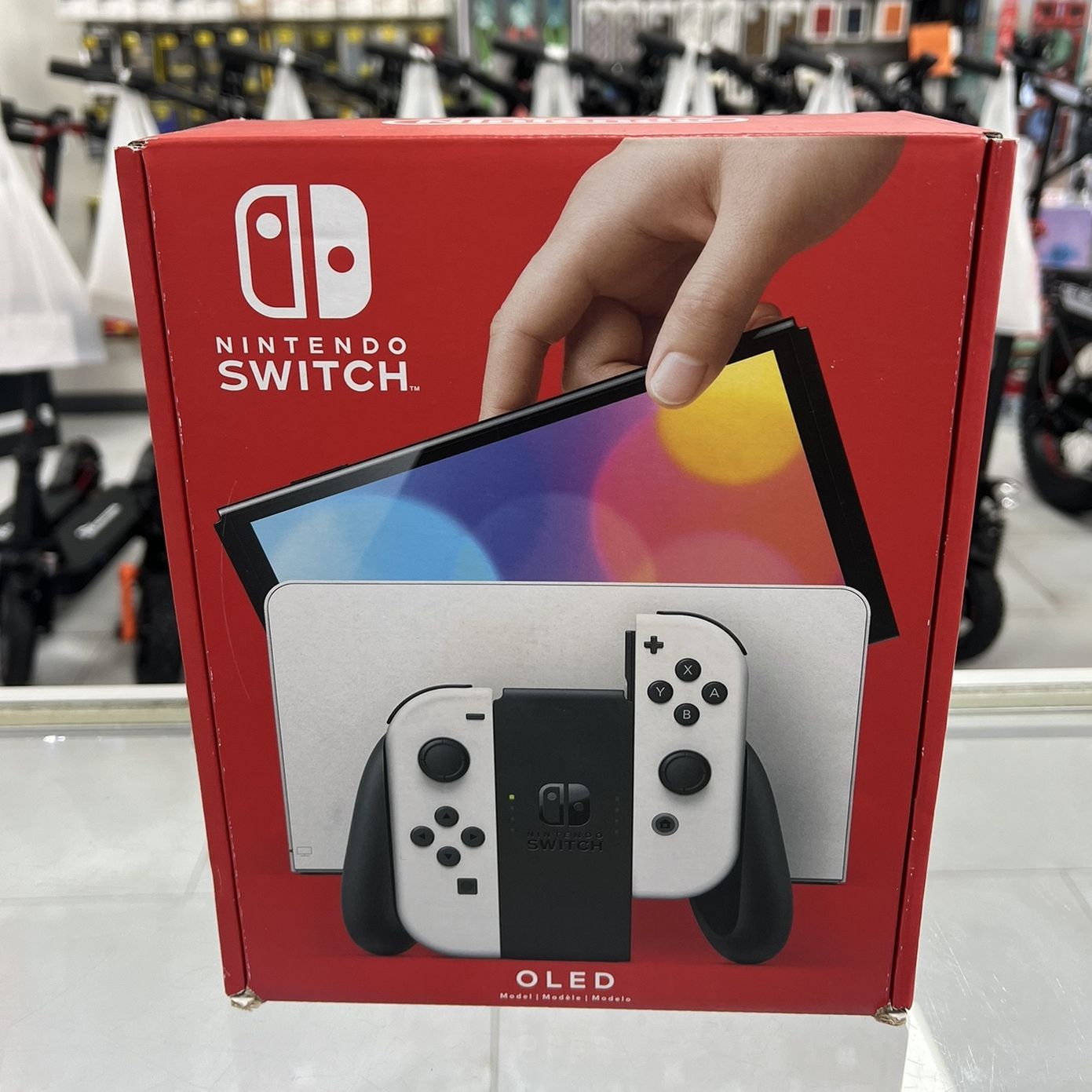 Nintendo Switch OLED All White! Finance For $50 Down Payment!!