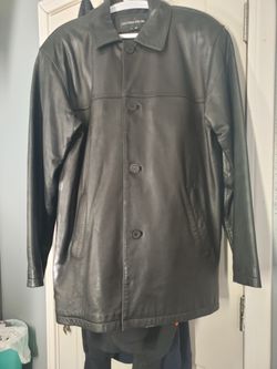 Juliano Celini Leather Jacket Size M