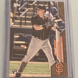 2020 Topps Update Series Tyler Heinemann Rookie SP #/2020 RC SF Giants U-241