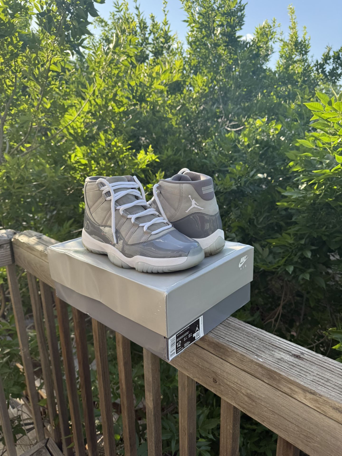 Men’s Jordan 11’s Cool Grey
