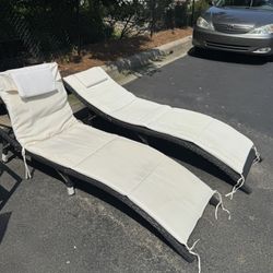 Chaises Lounge Chairs ( Set Of 2 ) 