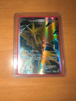 Pokemon card Zapdos #29/83 Full Art good condition
