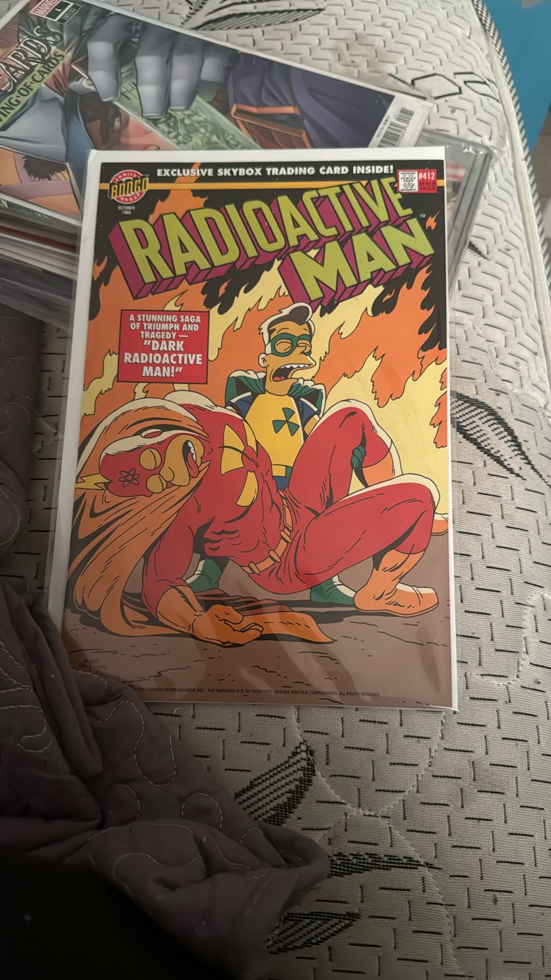 Radioactive Man With Card